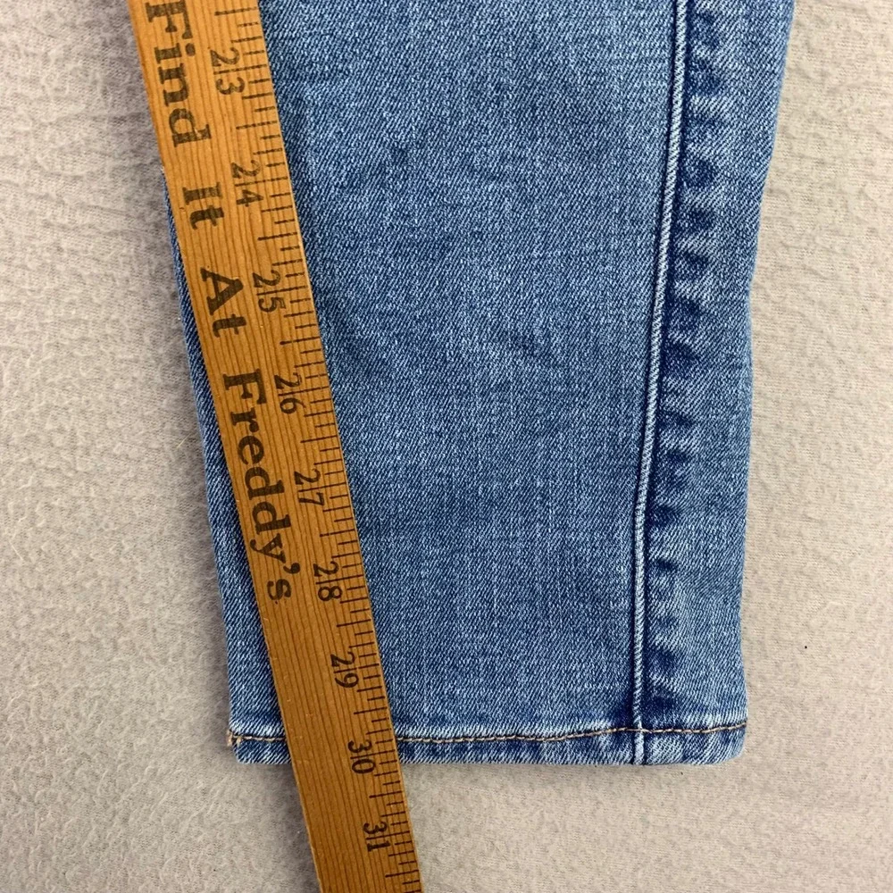 Hollister Skinny Jeans Women 29x32 Blue Denim Casual Advanced Stretch Comfort